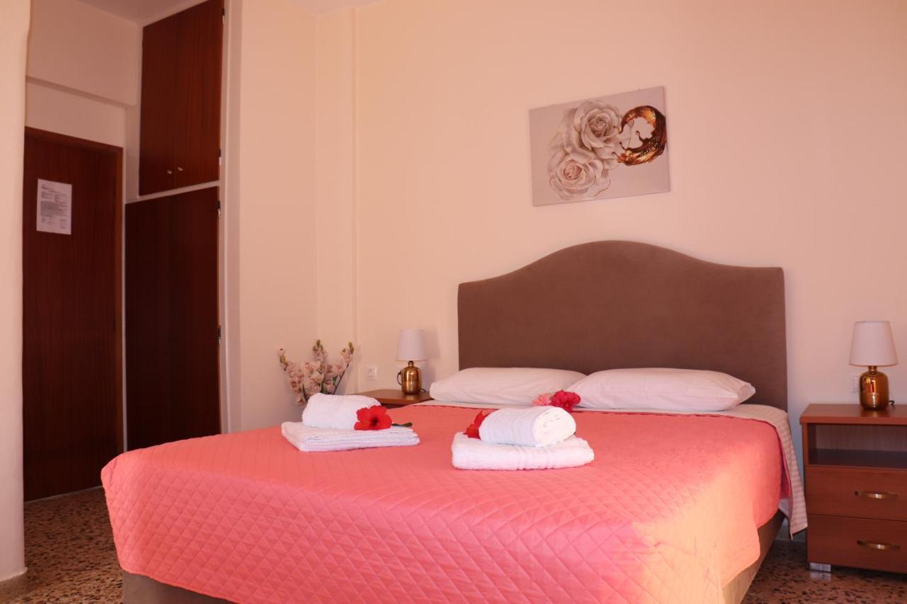 Akrogiali Beach Rooms Amarynthos Luaran gambar