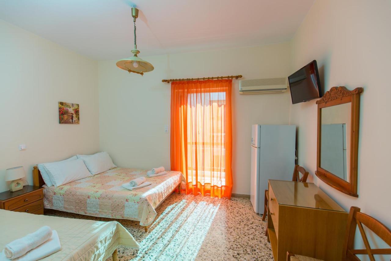 Akrogiali Beach Rooms Amarynthos Luaran gambar