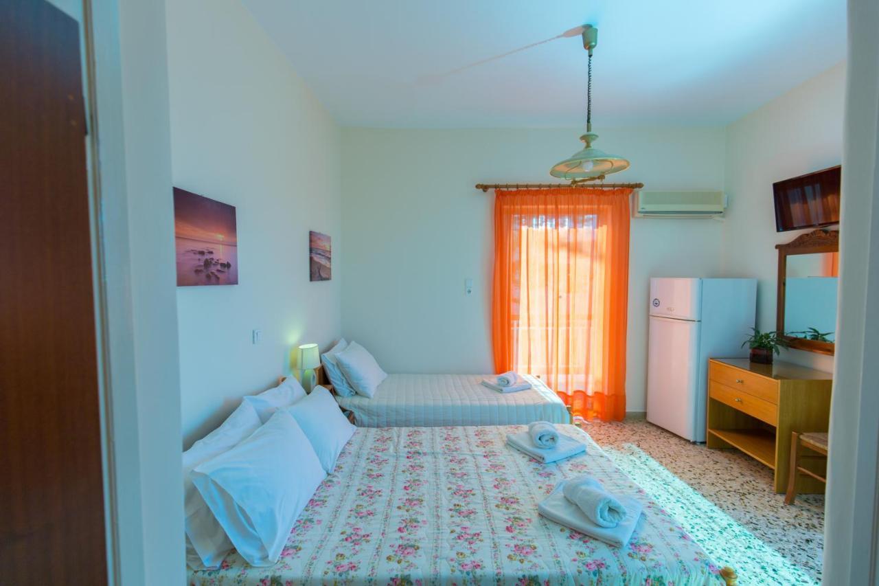 Akrogiali Beach Rooms Amarynthos Luaran gambar